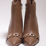 Point Toe metal Chain  Boots