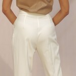 Business Cream Trousers
