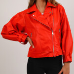 Red Biker Jacket