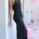 Sequin Slip Dress