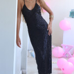 Sequin Slip Dress