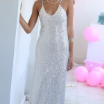 Sequin Slip Dress