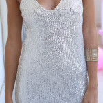 Sequin Slip Dress